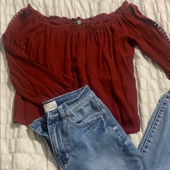 Red blouse - Picture 2 of 3